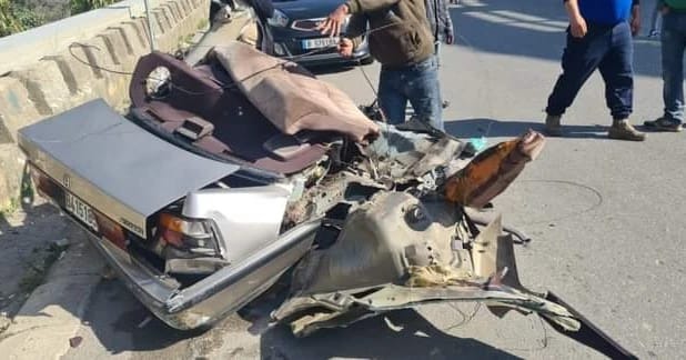 بالصور: حادث سير مروّع في بيت الككو-المتن.. إليكم حصيلة الجرحى والقتلى