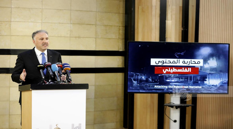 الوزير عساف يطلع قناصل وسفراء على جرائم الاحتلال بحق الإعلام الرسمي
