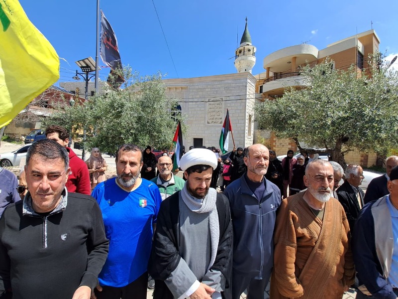 "الحزب" نظم وقفات تضامنية بيوم القدس في صيدا وبلدات الجوار