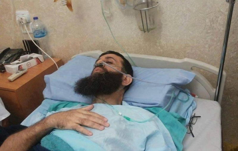 محكمة الاحتلال ترفض طلب الافراج عن الأسير المضرب عن الطعام خضر عدنان