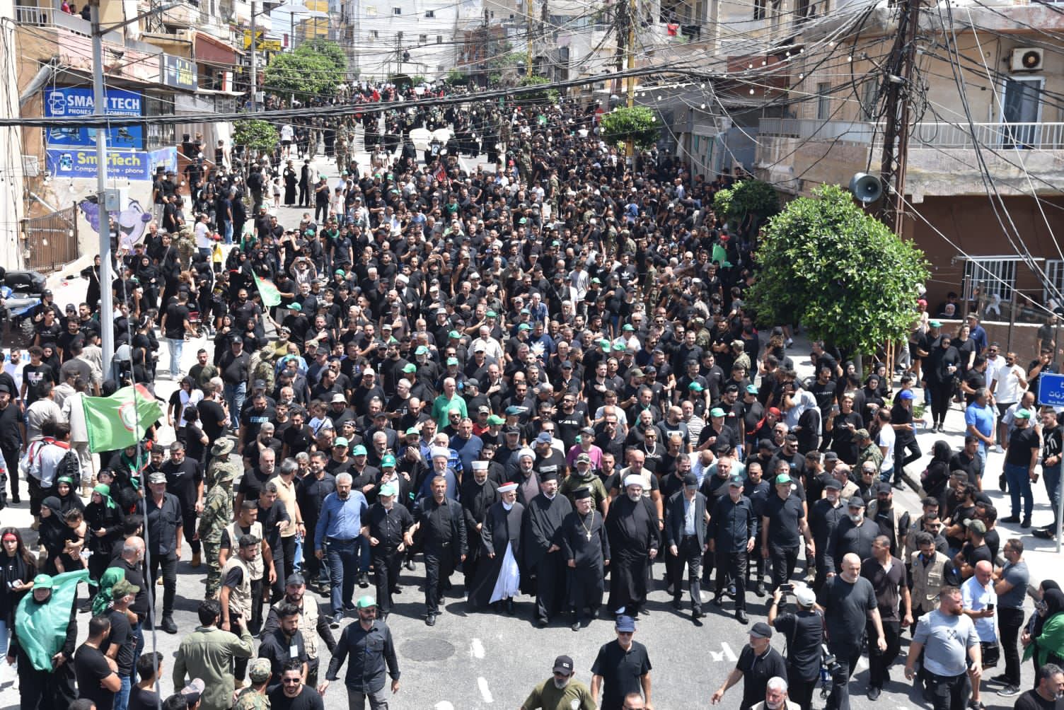 مسيرة جماهرية حاشدة لـ"حركة أمل" في صور إحياءً لمراسم العاشر من محرم