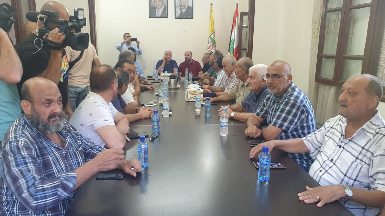 هيئة العمل الفلسطيني المشترك تعقد اجتماعا طارئا لتحصين وقف اطلاق النار في عين الحلوة