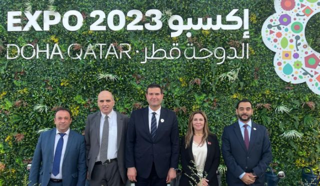 افتتاح “إكسبو قطر 2023” بحضور الحاج حسن مترئسا وفد لبنان