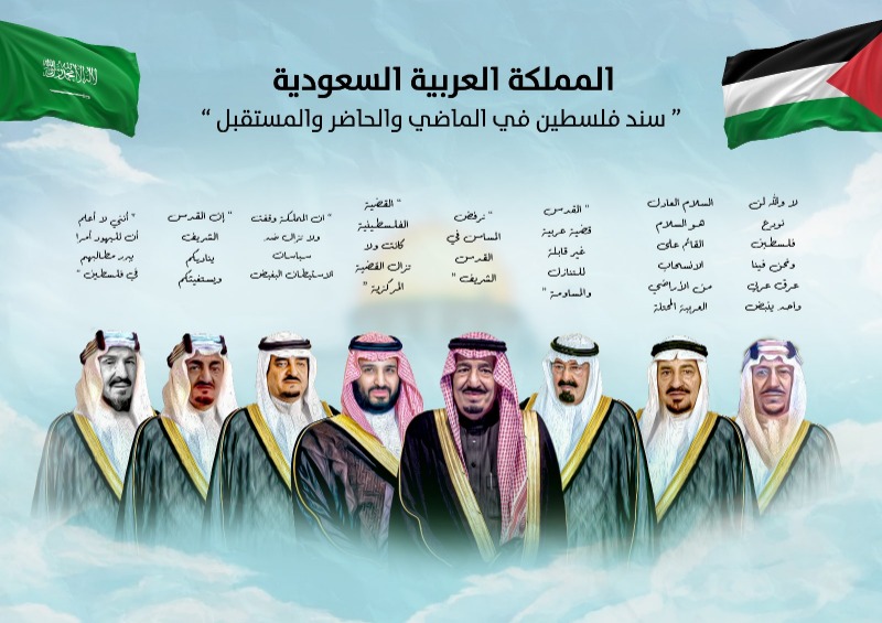 منذ عهد الملك المؤسس عبد العزيز إلى عهد الملك سلمان... السعودية لم ولن تتخلى عن فلسطين