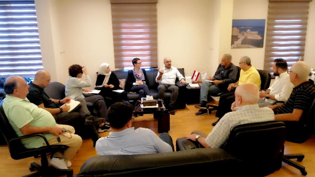 الوزير ياسين ومديرة مكتب الأمم المتحدة للشؤون الإنسانية إطلعا من رئيس بلدية صيدا وتجمع المؤسسات على خطط الطوارىء