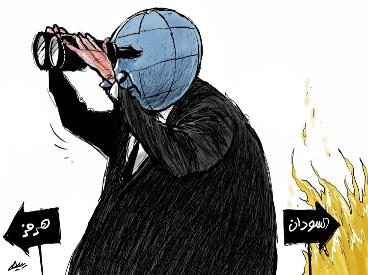 السودان - هرمز  - كاريكاتير أمجد رسمي