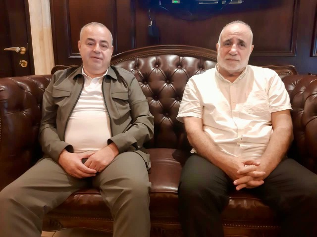 اللواء ماهر شبايطة يزور عضو مجلس بلدية صيدا عامر معطي ويبحث معه عدداً من القضايا الصحية والبيئية والخدماتية