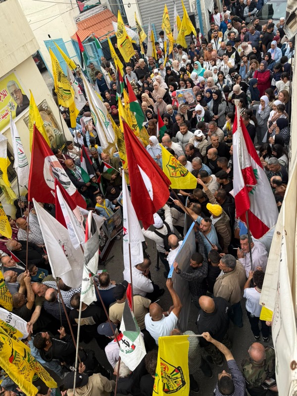 “فتح” في البقاع تنظّم اعتصاماً جماهيرياً حاشداً دعماً للشرعية الفلسطينية وانتخابات المجلس الوطني